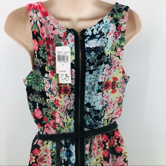 Speechless‎ Juniors floral dress with belt size 5 - Picture 6 of 12